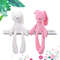 Soft Plush Wind Chimes Cartoon Animal Stuffed Baby Toy With Hanging Rattle For Crib Travel Stroller 1