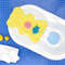 Infant Bathing Foam Pad, Comfortable Sponge Mat for Newborns
