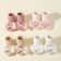 Cute Ankle Socks For Infants Girls Toddler Socks With Bows Soft Cotton AntiSlip Newborn Baby Socks 5