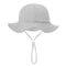Unisex Baby Cotton Bucket Hat Sunscreen Beach Hat Boys Girls 21
