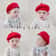 Knitted Wool Baby Beret Hat Red Solid Color For Winter And Christmas Photo Shoot 1