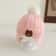 New Knitted Baby Hat Autumn Winter Girls Boys Toddler Bear Pompom Hat Outdoor Warm Ear Protection H 8
