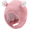 Thick Ear Protection Hat Cute Baby Winter Hat Plush Knitted 0