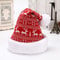 Adult Santa Claus Hat New Deer Knitted Wool Thick Plush Christmas Decoration 3