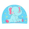 Waterproof Cute Cartoon Swimming Cap Ear Protection For Kids Boys And Girls Pool Sun Hat 6