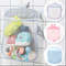 Cartoon Animal Baby Bathroom Mesh Bag Kid Basket Sand Toys Storage Organizer For Bath Toys 1