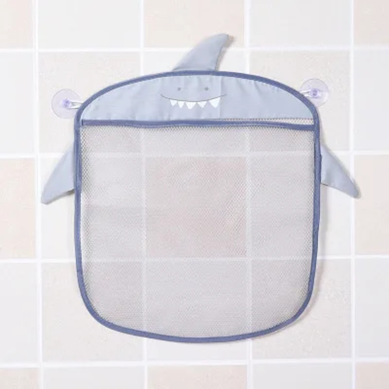 Cartoon Animal Baby Bathroom Mesh Bag Kid Basket Sand Toys Storage Organizer For Bath Toys 5
