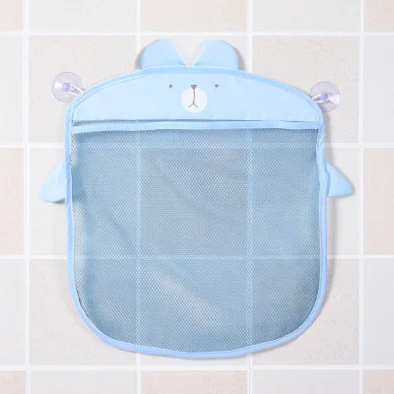 Cartoon Animal Baby Bathroom Mesh Bag Kid Basket Sand Toys Storage Organizer For Bath Toys 8