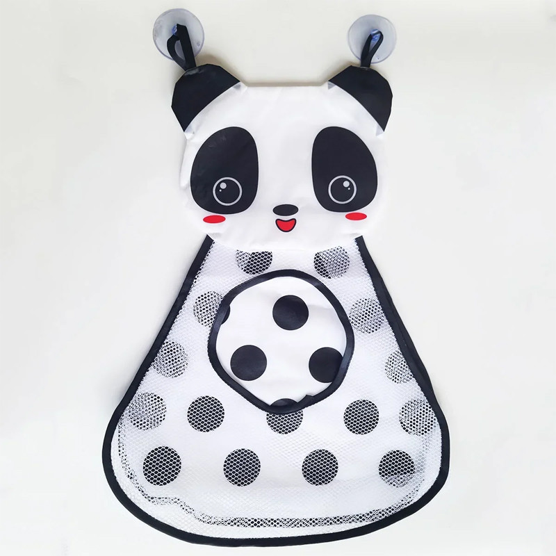 Cartoon Animal Baby Bathroom Mesh Bag Kid Basket Sand Toys Storage Organizer For Bath Toys 10