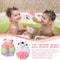 Kids Toddler Bath Loofahs Cute Cartoon Bath Pouf Body Scrubber Mesh Sponges 4