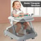 Toddler Baby Push Walker With Removable Music Tray Foldable Design And Feeding Tray 2