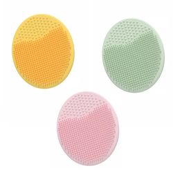 baby silicone shampoo brush, newborn hair dirt remover, gentle bath brush