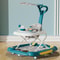 Multifunction AntiRoll Baby Walker Foldable With Universal Wheels Handcart Learning Start Walker 5