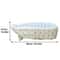 Mini Inflatable Bathtub for Baby, Portable Non-Slip Travel Pool