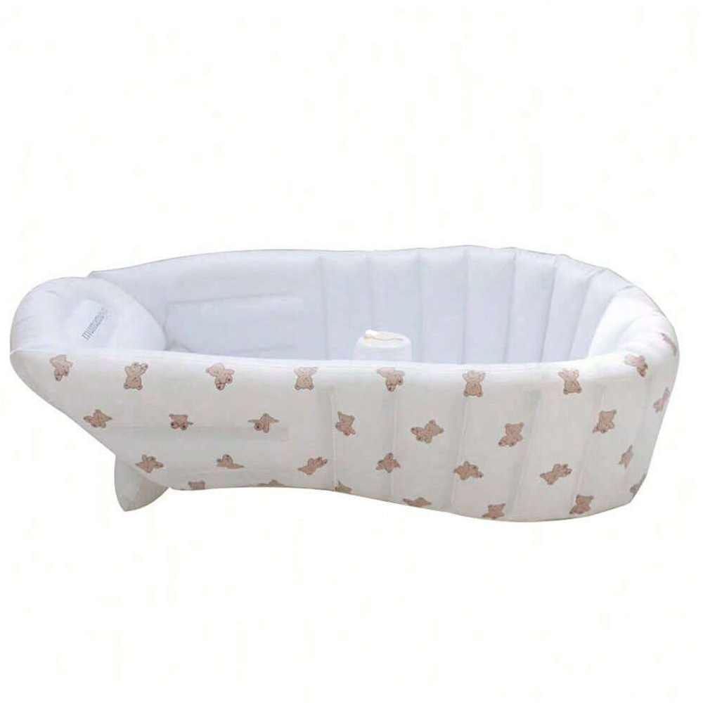 Mini Inflatable Bathtub for Baby, Portable Non-Slip Travel Pool