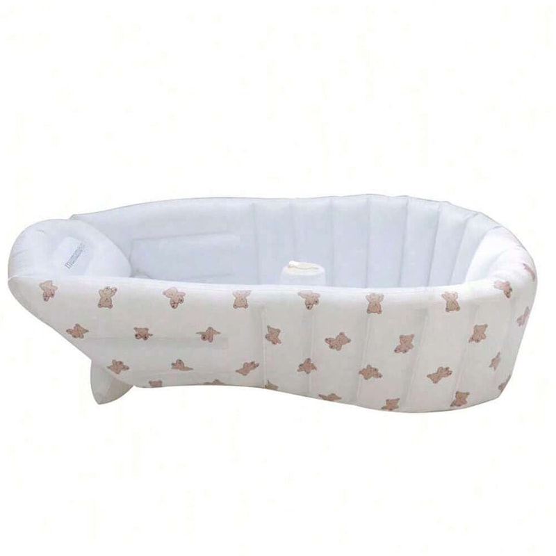 Mini Inflatable Bathtub for Baby, Portable Non-Slip Travel Pool