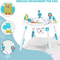 Infant Activity Center Jumper And Table With Rotating Seat And Removable Toys For Baby Entertainmen 2