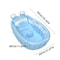 AntiSlip Folding Inflatable Baby Bathtub Soft Safe Portable Shower Basin For Toddlers And Infants 5
