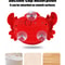 Baby Bath Toys Kids Red Crab Spit Bubble Machine With Music Kids Bathtub Water Play Surprise Gift F 1