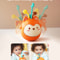 Head Up Training Baby Teether Toy With Sound And Light Little Fox Crawling Bumbler Gift 2