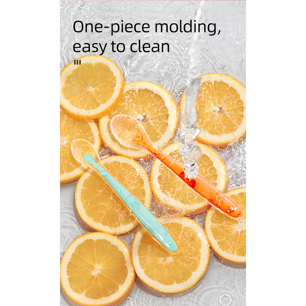 Soft Silicone Feeding Spoon Training Baby Reborn Baby Silicone Spoon Learning Spoon Star Pattern Sp 3