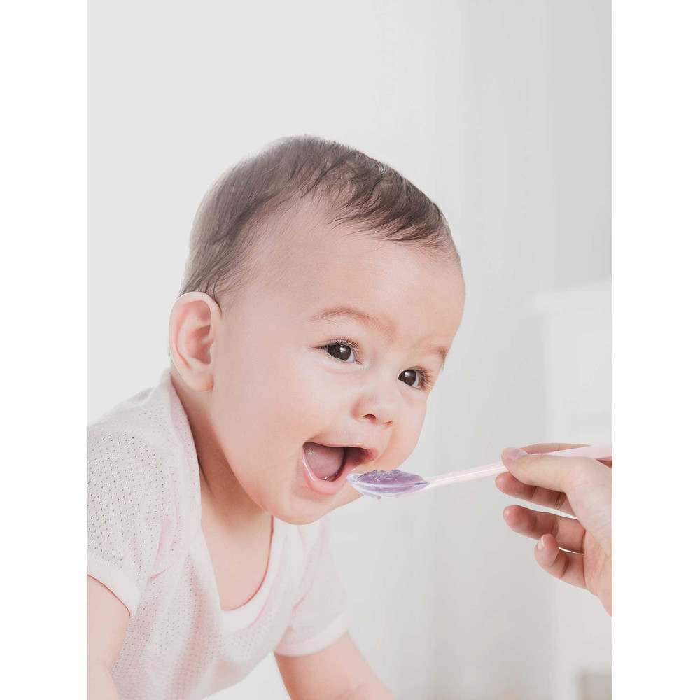 Soft Silicone Feeding Spoon Training Baby Reborn Baby Silicone Spoon Learning Spoon Star Pattern Sp 1