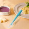 Soft Silicone Feeding Spoon Training Baby Reborn Baby Silicone Spoon Learning Spoon Star Pattern Sp 8