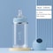 High Borosilicate Glass Bottle Wide Mouth Bottle New Upgrade Professional Newborn Baby Bottles 6