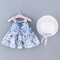 Little Fresh Everyday Sweet Princess Dress With Bow Summer New Girls Dress Floral Print Adorable Da 0