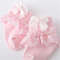 Princess Bow Toddler Baby Girls Socks Lace Infant Girls Sock Spring Cotton Newborn Baby Socks For G 2