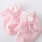 Princess Bow Toddler Baby Girls Socks Lace Infant Girls Sock Spring Cotton Newborn Baby Socks For G 2