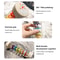 Rainbow Hourglass Rain Music Rattle Montessori Baby Rain Stick Rainmaker Baby Educational Toy Monte 3