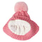 Knitted Thickened Warm Single Set Girl And Boy Hat Scarf And Glove Set Stretch Fit Lightweight Wint 4