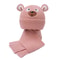 Cute And Versatile Childrens Autumn And Winter Bear Hat And Scarf Set Perfect For Boys And Girls 4