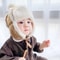 Kids Ear Flap Muff Hat For Baby Boys Girls Winter Warm Plush Cotton Cap Lei Feng Beanie Gifts 2