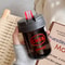 Cute Portable Kids Juice Cup Mini Plastic Straw Water Bottle Leakproof Outdoor Sports Drinkware Ant 11