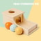 Drawer Game Early Education Montessori Wooden Pitch Ball Box Preschool Learning Training Toy 3