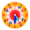Kids Montessori Wooden Clock Toy Time Learning Teaching Aids Educational For Children Primary Schoo 5