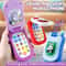 Educational Music Phone Toy For Toddlers Cartoon Simulation Flip Phone Childrens Day Gifts For Earl 1