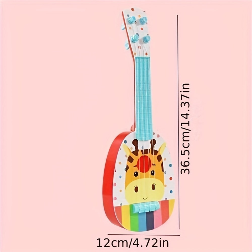 Toddler Ukulele Guitar Fun Musical Toy For Beginners Compact Design For Engaging Learning 4
