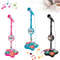Kids Karaoke Microphone With Stand RockingRoll Music Instrument Educational Toy Gift For Boys And G 0