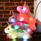 Glowing Unicorn Pillow LED Light Stuffed Plush Toy Creative Luminous Cushion For Children Great Gif 2