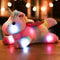 Glowing Unicorn Pillow LED Light Stuffed Plush Toy Creative Luminous Cushion For Children Great Gif 3