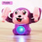 Infant Moving Flipping Dancing Toys Musical Monkey With Light Baby Crawling Interactive Tummy Time 7