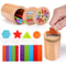 Wooden Shape Recognition Toy, Montessori Color Sorting, Kids Math Learning Educational Toys for Toddlers
