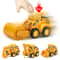 Construction Vehicle Toy Excavator Bulldozer Press Sliding Engineering Vehicle Model For Boys Educa 0