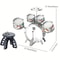 Toddler Jazz Drum Kit Kids Drum Set With Stool Pedal Percussion Musical Instruments Early Education 5