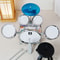 Toddler Jazz Drum Kit Kids Drum Set With Stool Pedal Percussion Musical Instruments Early Education 4