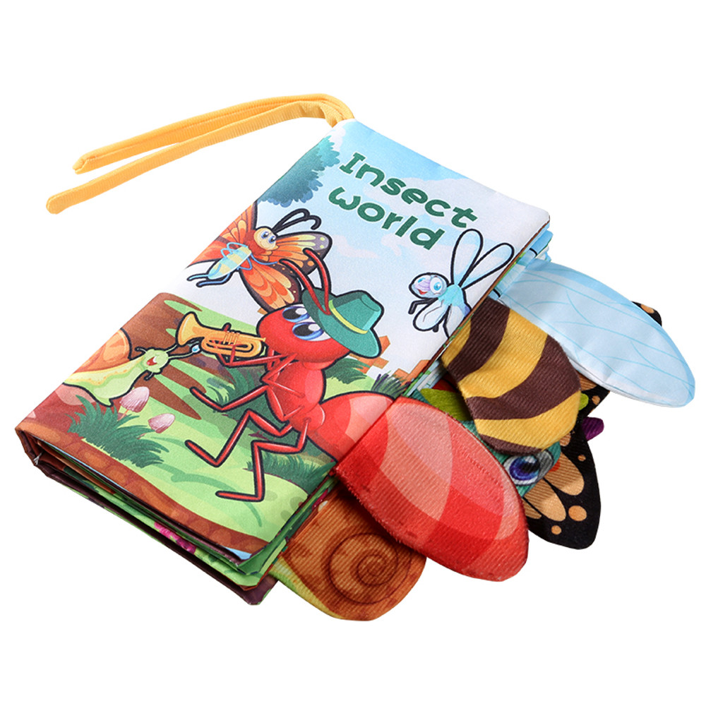 Newborn Baby Toys Cloth Book Early Education ParentChild Bonding 9