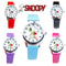 Kawaii Anime Figure Kid Wristwatch Cute Snoopy Quartz Watch Colorful Needle Noctilucent Watch For B 0